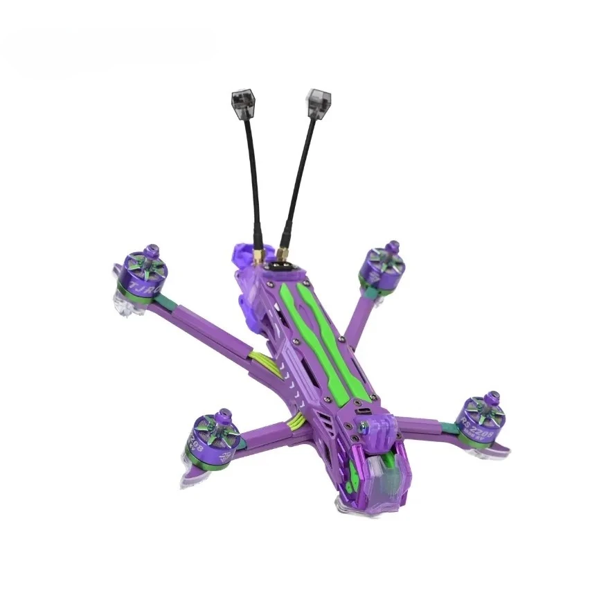 TJRC J5V2 5-Inch FPV Drone Frame Kit Compatible with O4 Pro Air Unit Waterproof Power Combo (No VTX)