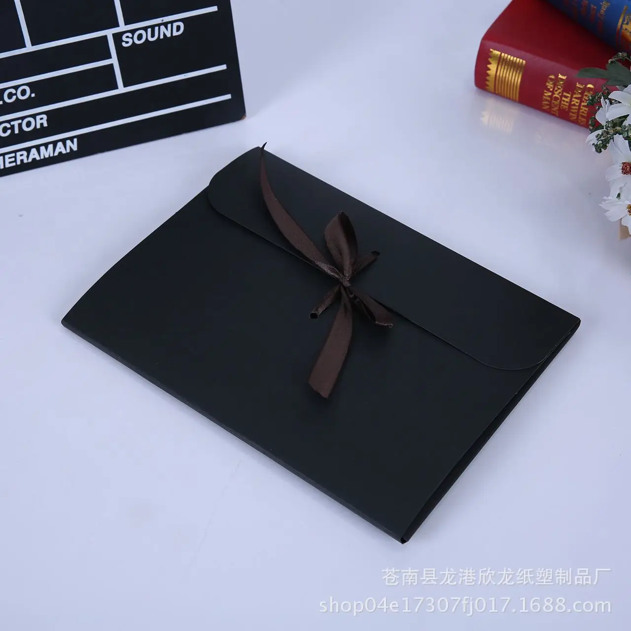 Large kraft paper box for Silk Scarf packaging white flat gift box big paper envelope box for book/Wedding Gifts Handkerchief