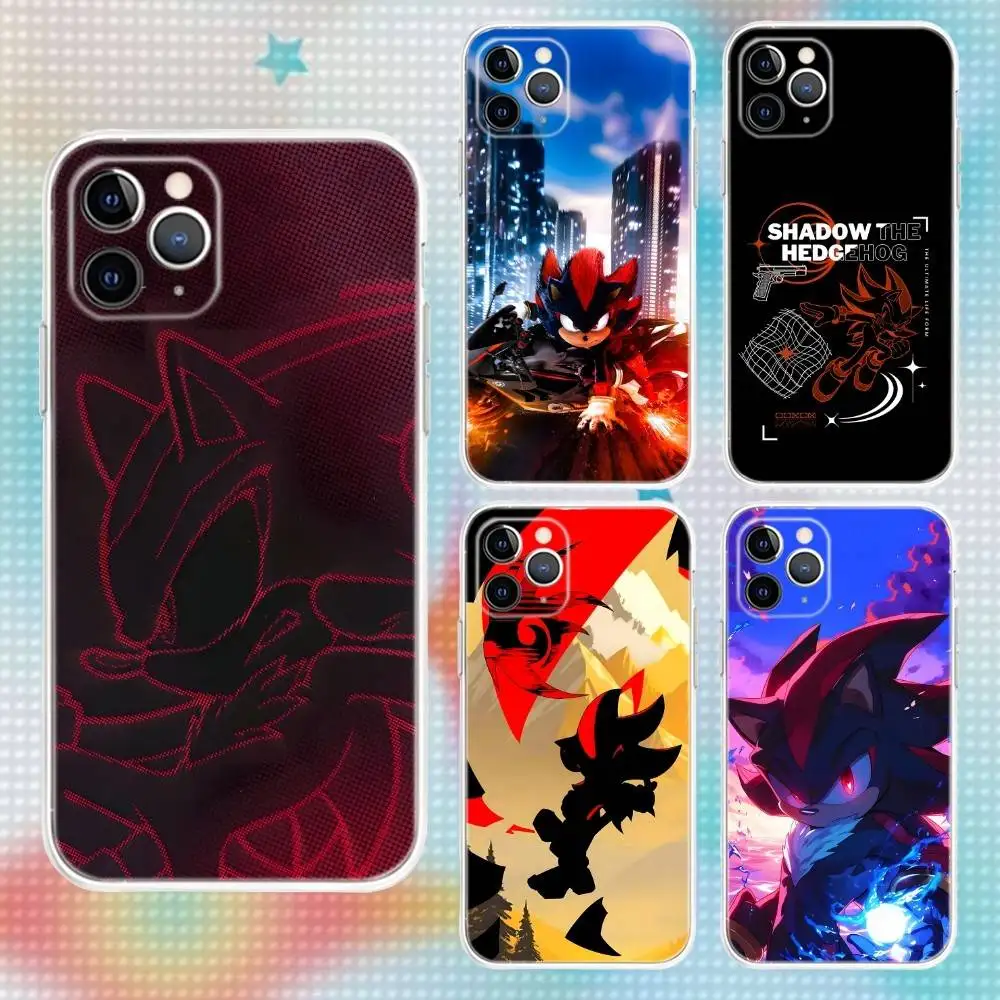 

Shadow 10 H-HedgehogES For iPhone 17,16,15,14,13,12,11,Air,X,XR,Pro,Max,Plus Transparent Clear Cover