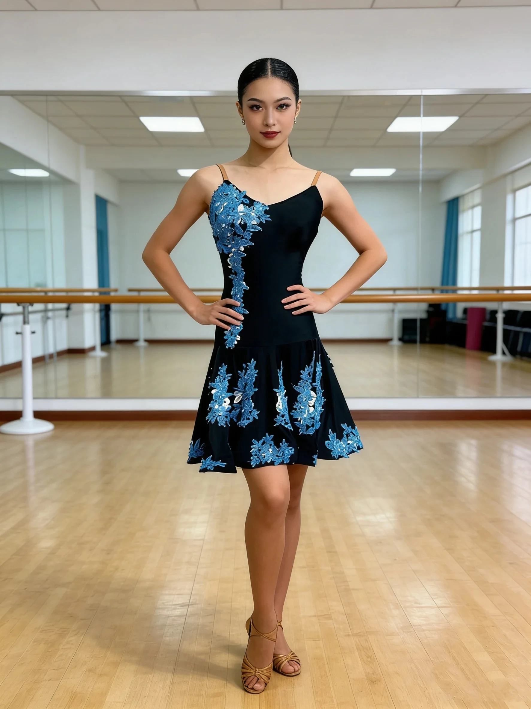

Profession Latin Dance Skirt Adult High Quality Low-priced Latin Rumba Latin Dancing Dress Standard Samba Latin Dance Skirt