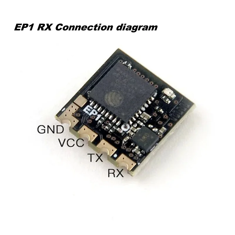 ExpressLRS ELRS 2,4G RX Nano receptor de largo alcance PP EP1 EP2 alta tasa de actualización para avión RC FPV módulo ES24TX de largo alcance