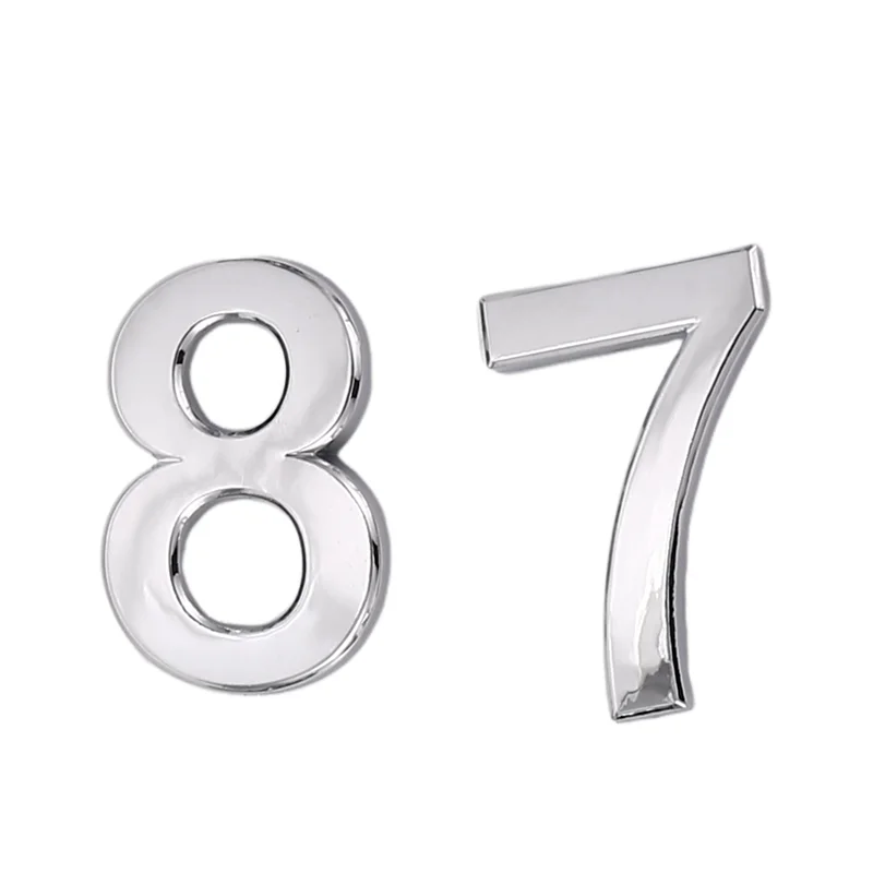 Exquisite-10 Pieces Self-Adhesive Door House Numbers Mailbox Numbers Street Address Numbers For Residence And Mailbox Signs, 0 T