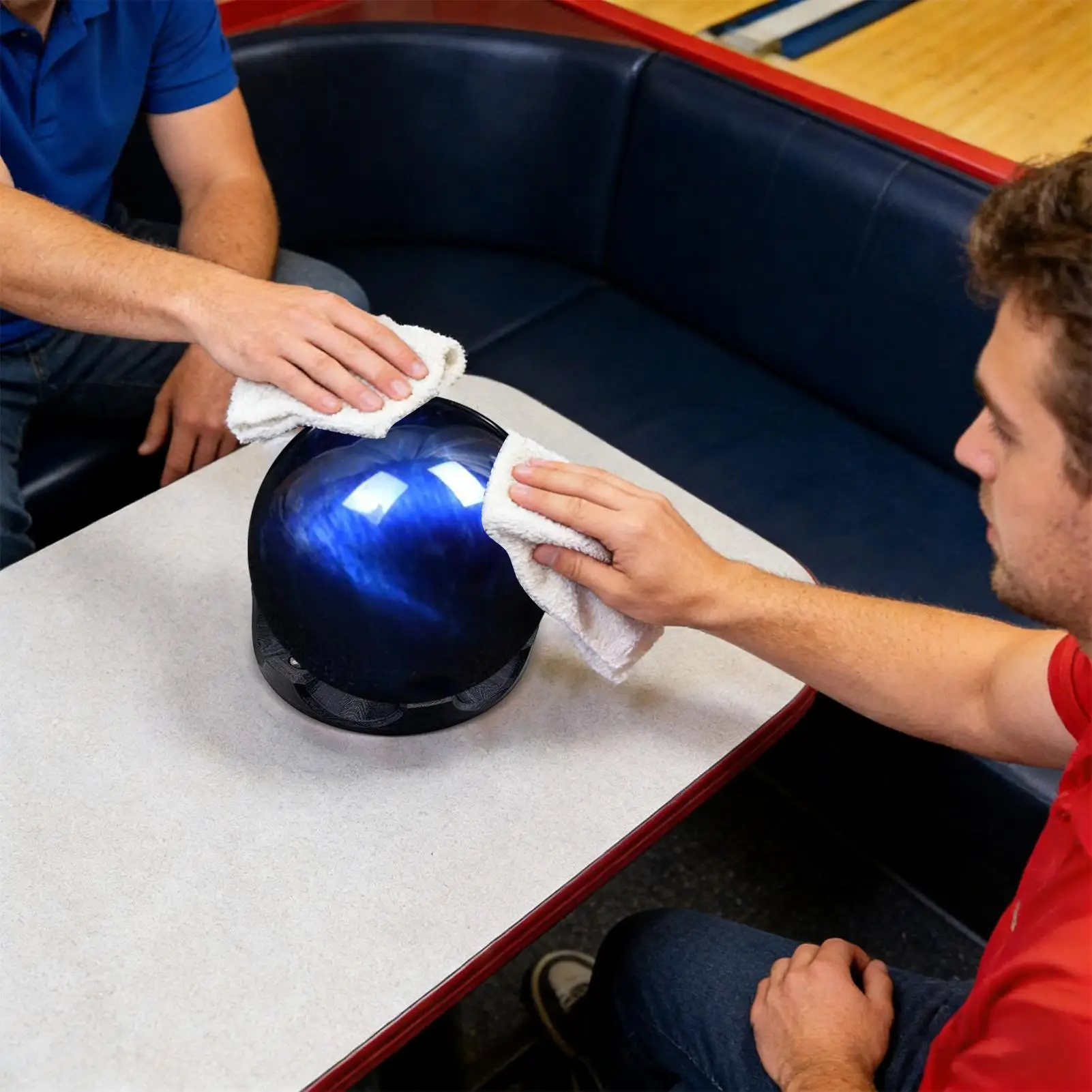 Picture 5: Bowling Ball Spinner Universal Multi-Angle Grip Smooth 360 Degree Rotating Spare Balls Holder Spinner for Optimal Performance ﻿