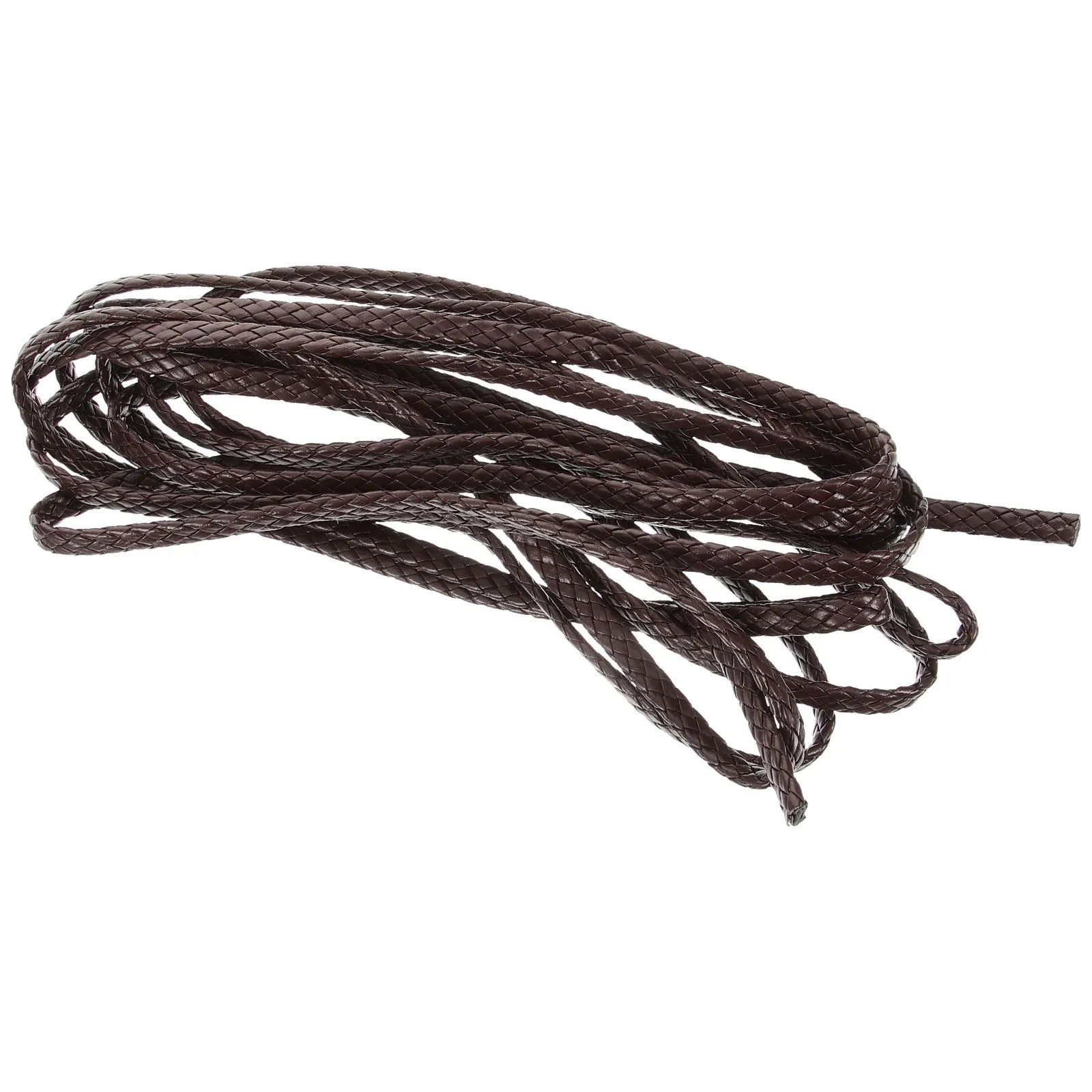 

Braided Cord Soft Flexible PU Flat Rope Perfect Size for DIY Cord Crafts Bracelet Necklace Jewelry Making