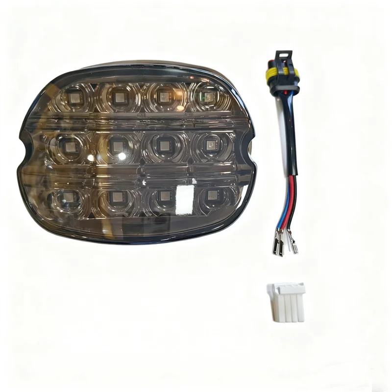 

Motorcycle Modified LED Brake Tail Light Lens For Harley Dyna Night Train Touring Softail Sportster Road King Electra Road Glide