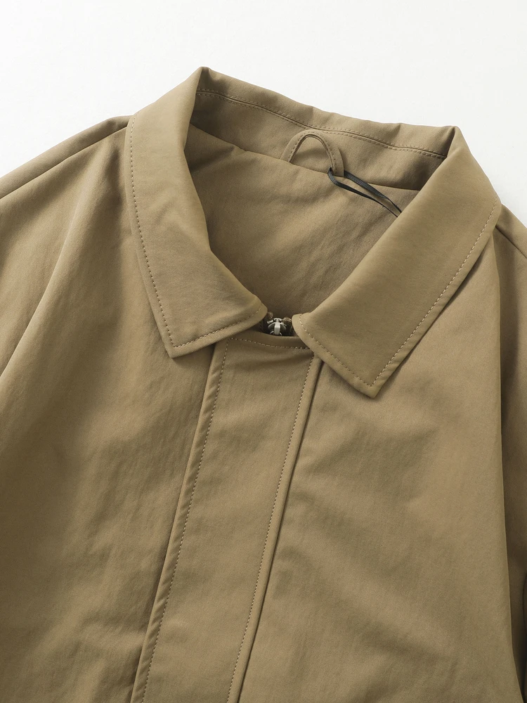 Jaket Bulu Angsa Pria Ringan Berkualitas Tinggi, Model Baru Musim Dingin, Hangat, Modis, Urban, Bisnis, Tahan Angin, dengan Ritsleting