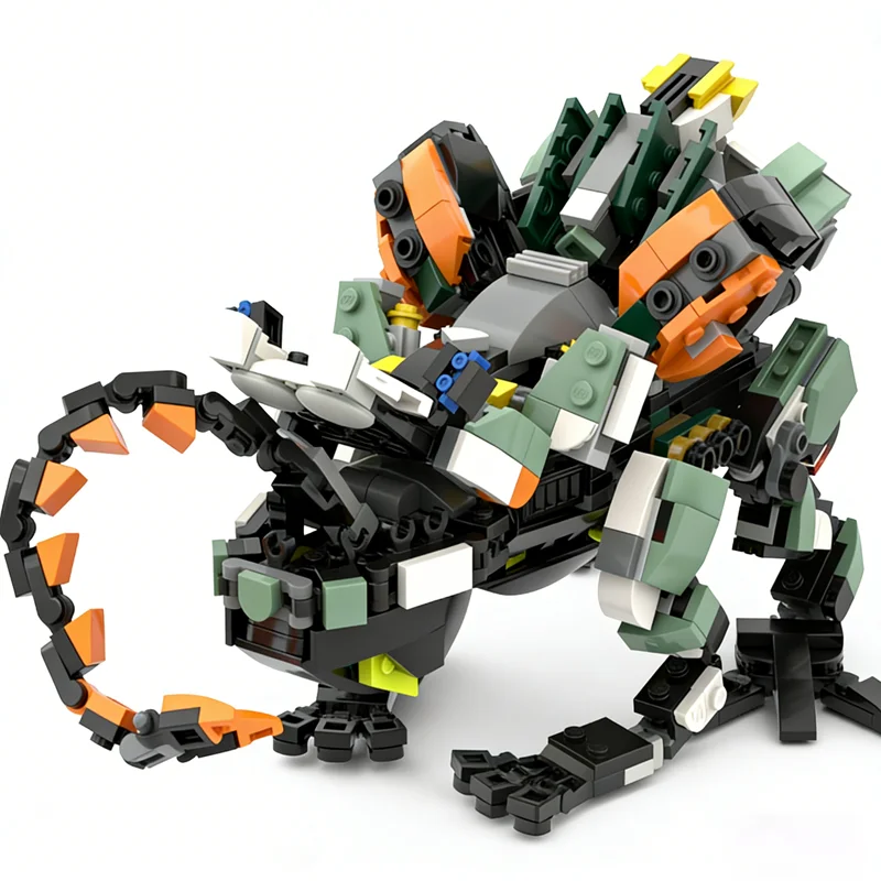 

635pcs MOC Games Bilegut Horizon Model Building Blocks Construction Christmas Gifts DIY Creative Education Idea Toys Brick