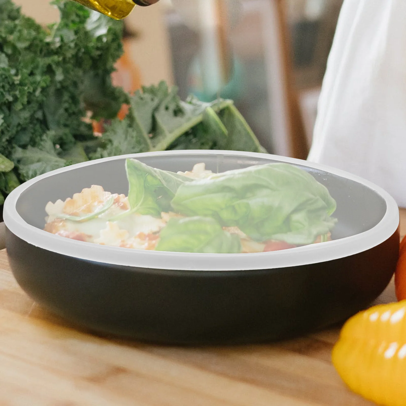 

Silicone Lids for Bowls Reusable Covers Pans Preservation Food Storage Pot Pots