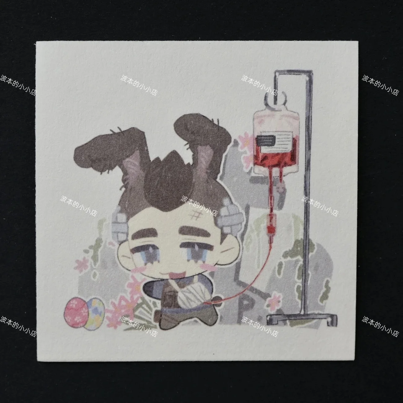 COD Call of Duty Cosplay personaggio periferico piccola carta modello albero carta 8x8 cm carta quadrata