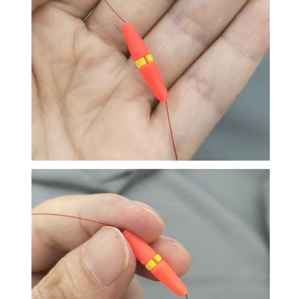 Ackibbik 40pcs/box  Fishing Float Stoppers Rod Bobber Float Stoppers Fishing Tackle Fishing Float Stoppers Tool Accessories gallery 5