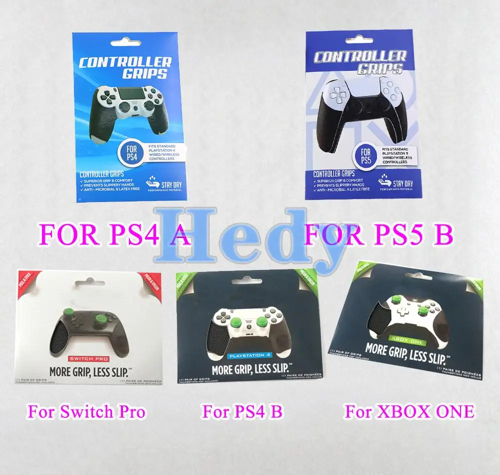 

10sets Anti-slip Silicone Sticker For Switch Pro/XBOX ONE/PS5 Non-slip Protection Cover Stickers Skin For Sony PlayStation 4