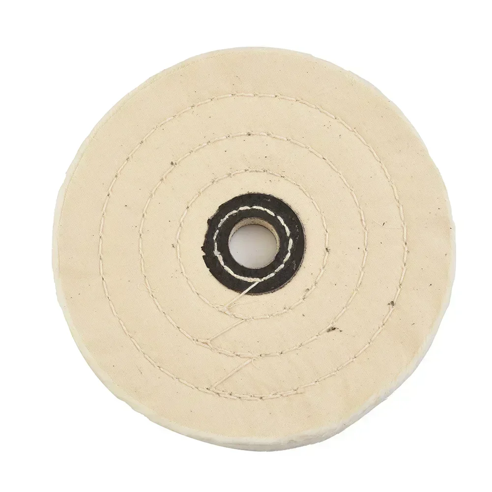 Polish Polishing wheel Mop Disc Grinder Jewelry Kit Buffing Flannel Metal Attachment Stainless steel 150mm 6 Inch