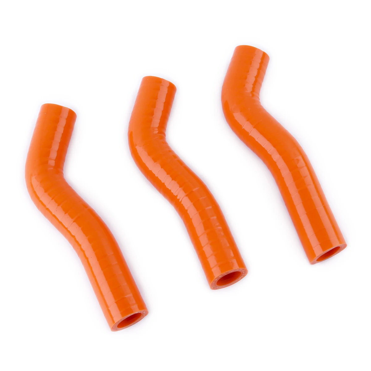 3PCS 3PLY For 2007-2010 KTM 250 SXF 250 SX-F 250 XC-F 2008 2009 Silicone Radiator Coolant Hose Pipe Tubing Duct Set Kit