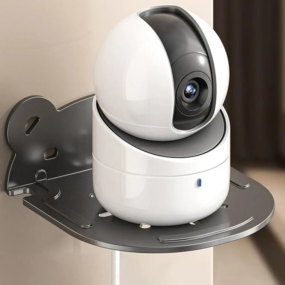 For HY300 Pro Projector Bracket Storage Rack Wall Mounted Bracket Non ﻿ Perforated Monitoring Indoor Router Bracket Bracket L2N3