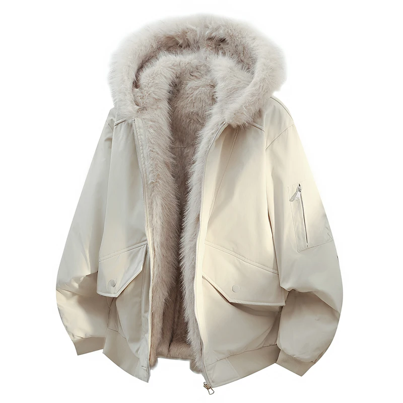 Winter Thicken Warm Parkas for Men Solid Color Comfortable Puffer Jacket Fashion Hooded All-match Male Clothes Outdoor Quality