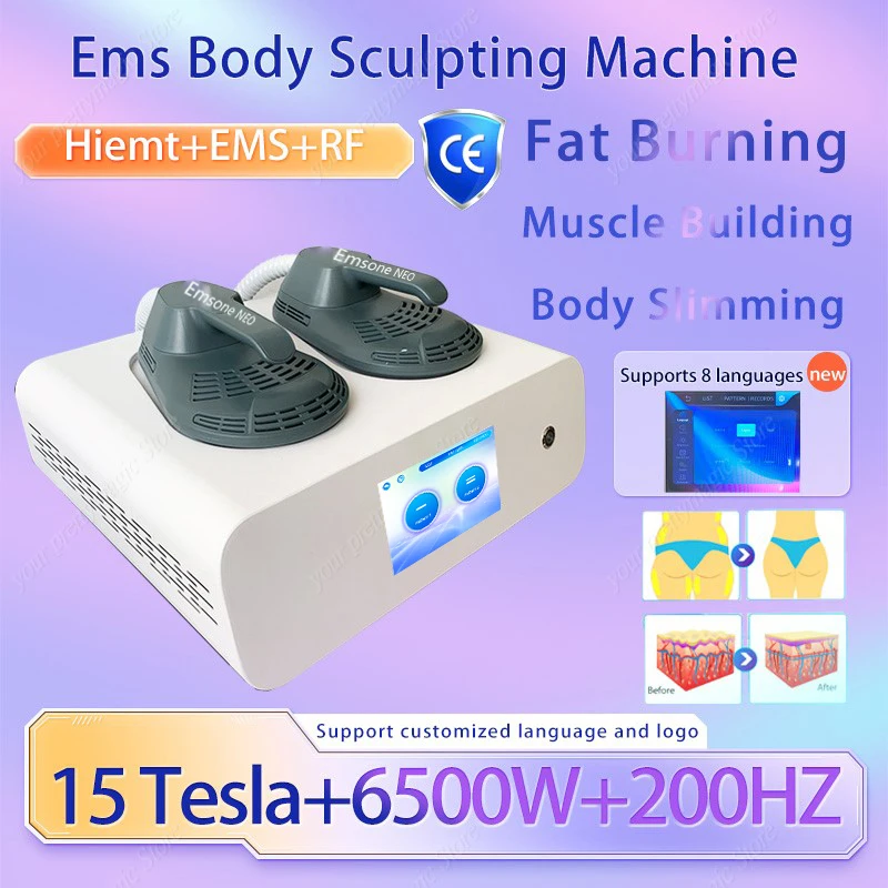 

2025 Emsone NEO Slimming Machine RF Sculpt Body Shaping Muscle Machine Electromagnetic Weight Loss