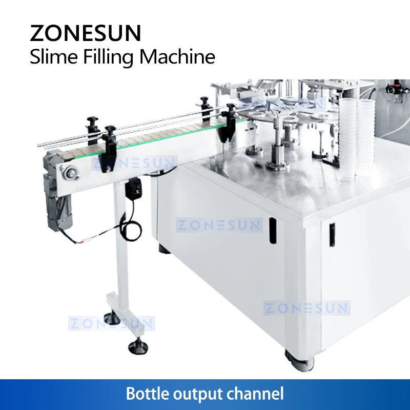 Zonesun ZS-SFC1 Slime Clay Packing Machine Slime Clay Filling and Capping Machine Slime Packing Equipment Clay Extruder