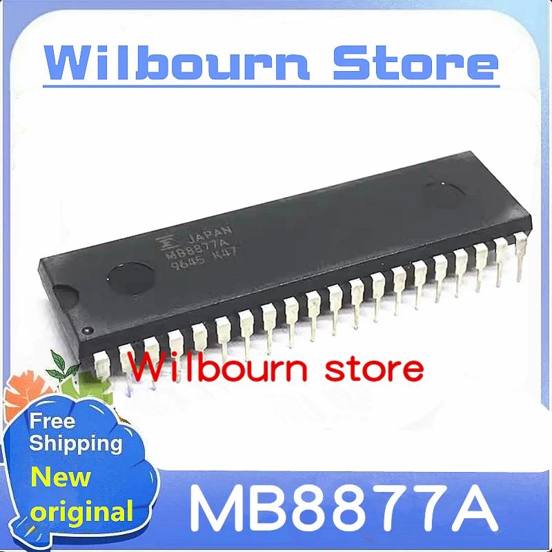1PCS/LOT MB8877A MB8877 DIP40 100% New Original