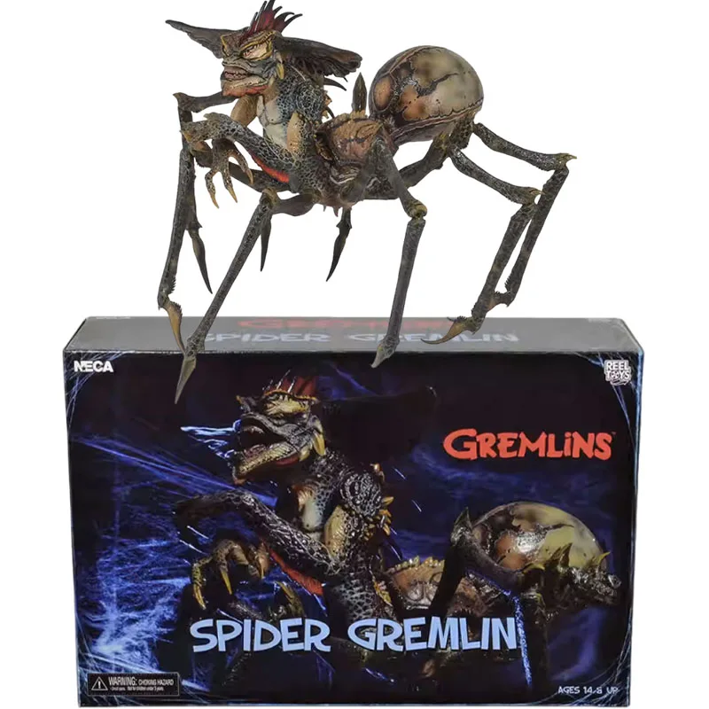 

Фигурка Gremlins 2, NECA 30786, экшн-фигурки, паук, фигурка Gremlin, коллекция игрушек, модель куклы, оригинальный подарок для детей