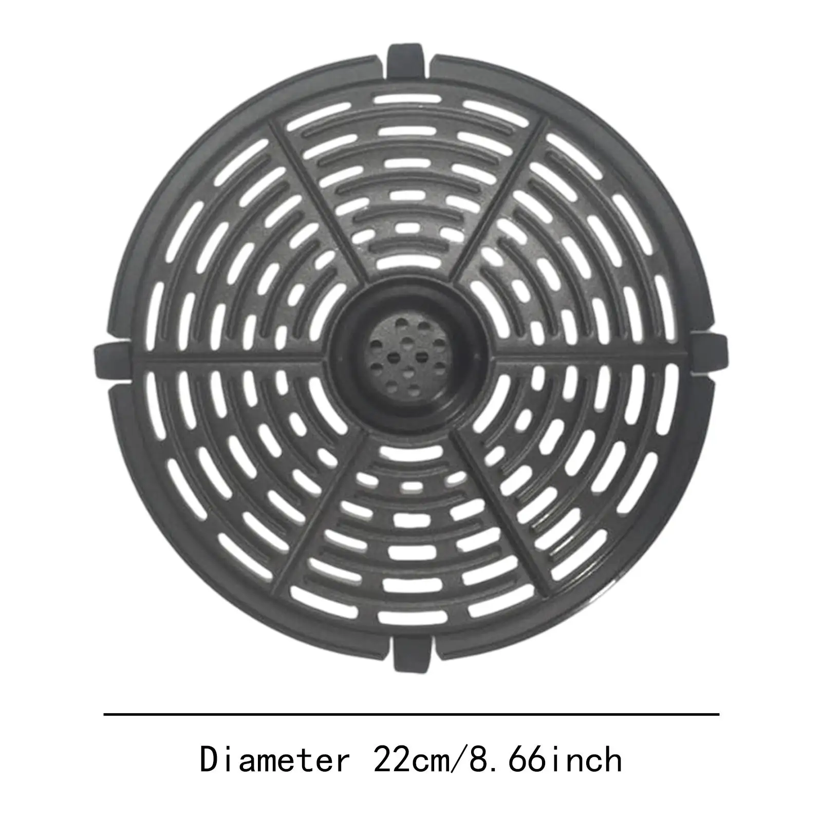 Сковорода-гриль для фритюрницы, решетка, вставная сковорода, удобная пластина для приготовления пищи, подставка для фритюрницы для овощей, стейк