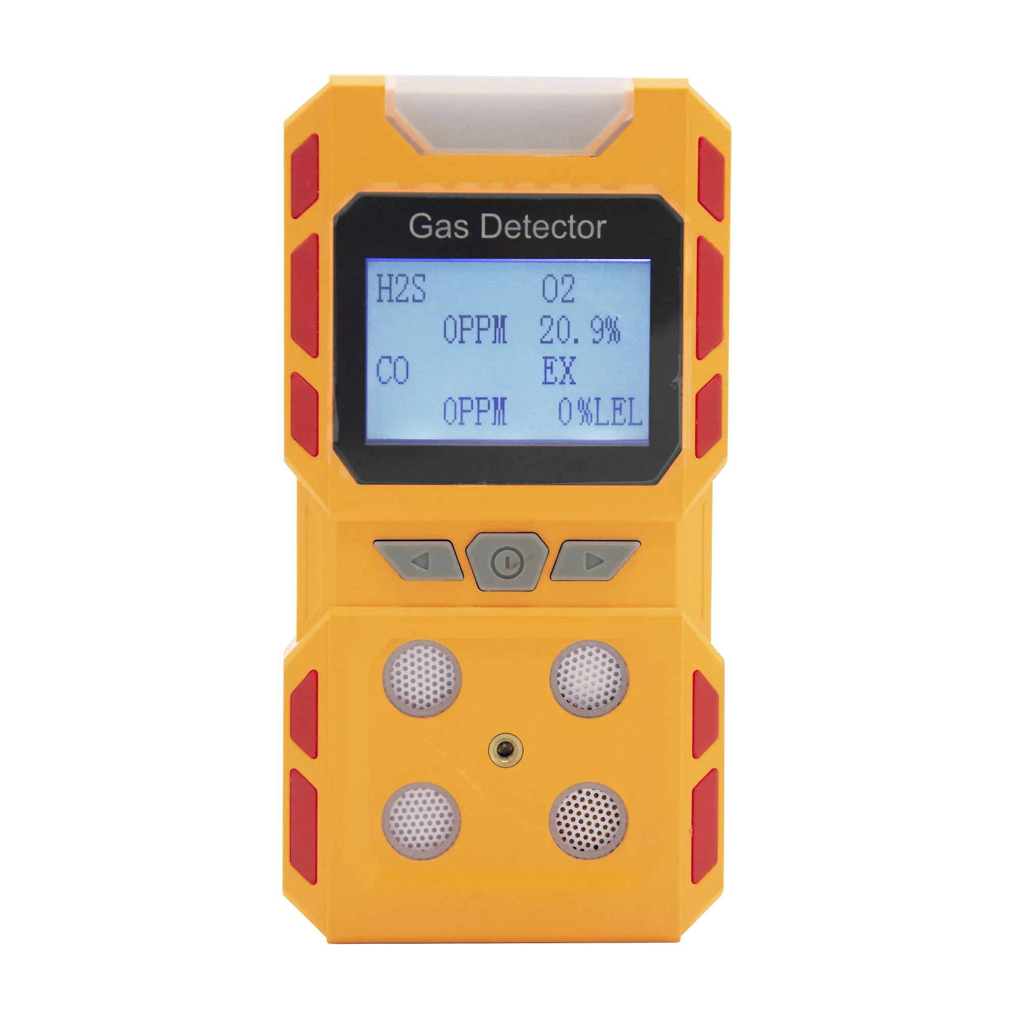 

Обнаружение концентрации газа Детектор утечки газа Портативный H2S CO CH4 O2 Многогазовый детектор с голосовой сигнализацией