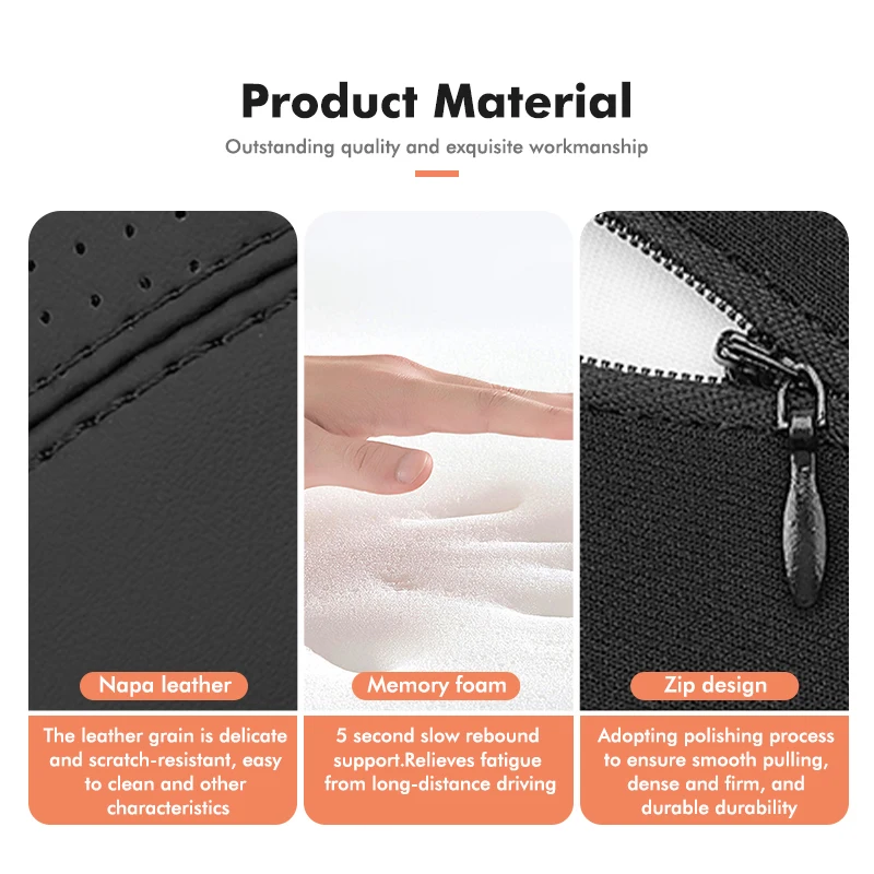 

For Suzuki Car Headrest Neck Pillow Lumbar Cushion Seat Waist Support Jimny jb64 jb74 jb43 jb53 jb32