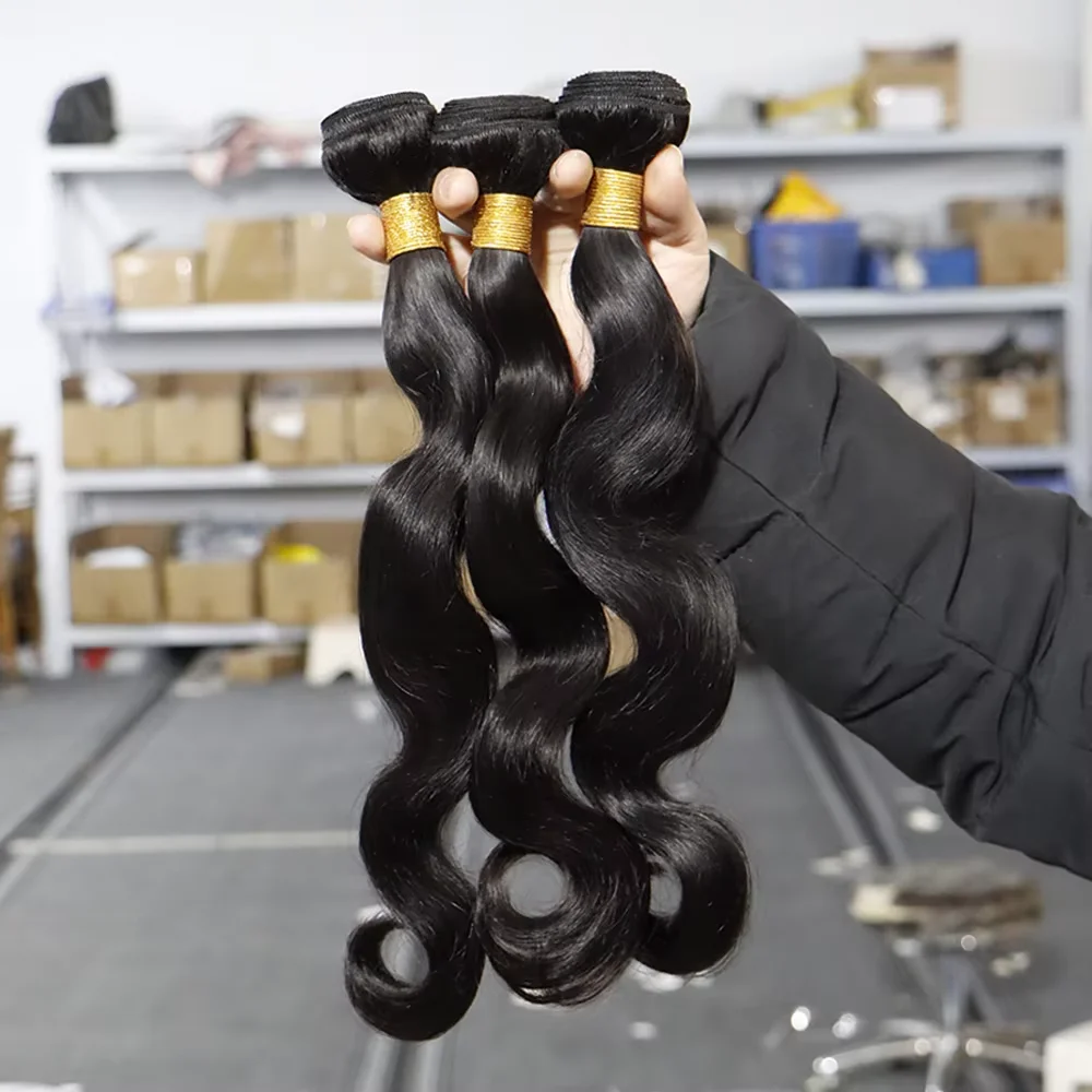 30 inch Body Wave Brazilian Raw Virgin Human Hair Bundles Weave Quick Sew In Bundle Remy Hair Extensions 3 4 Bundles For Women