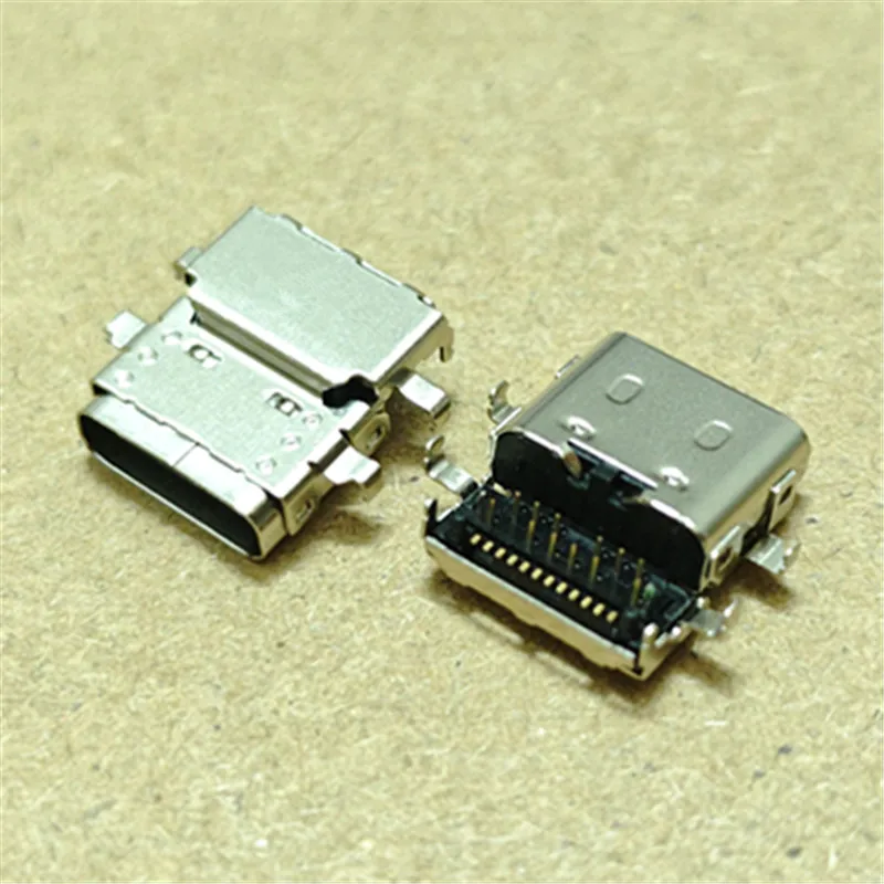 Laptops TYPE-C USB Jack Female Port Connector Plug For Lenovo ThinkPad S3 Gen 2 R14 E14 E15 14W  3.1 USB Charging Socket