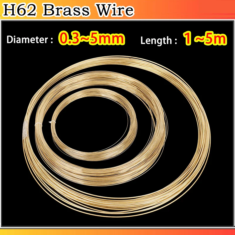 

Brass Half Hard Round Wire Brass Wire Rod Diameter:0.3mm 0.4mm 0.5mm 0.6mm 0.7mm 0.8mm 1mm 1.2mm 1.4mm 1.5mm 1.8mm 2mm 2.5mm 3mm