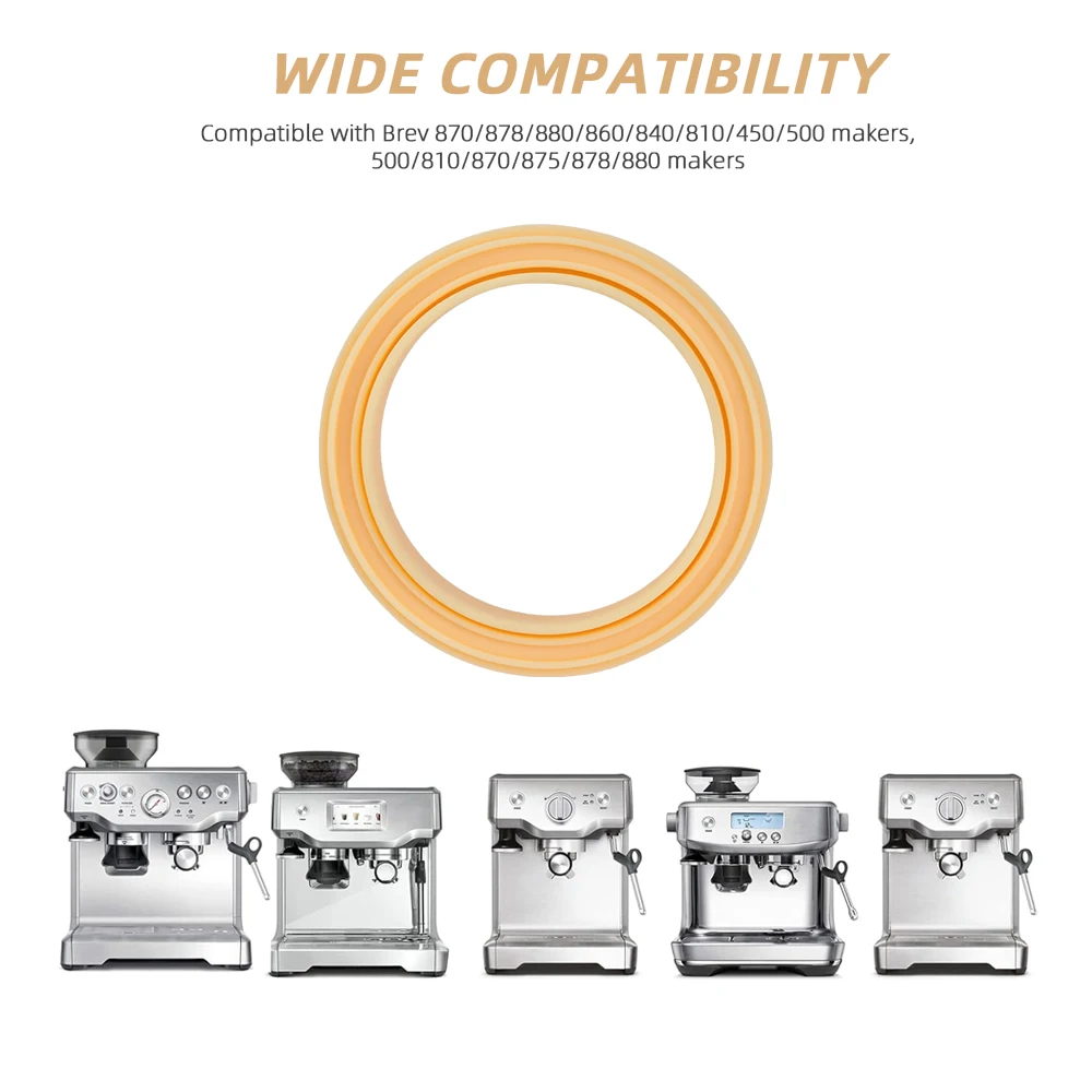 54mm Silicone Steam Ring Seal Gasket Compatible With Breville And Sage Machines Grouphead Gasket Replacement Part view 3
