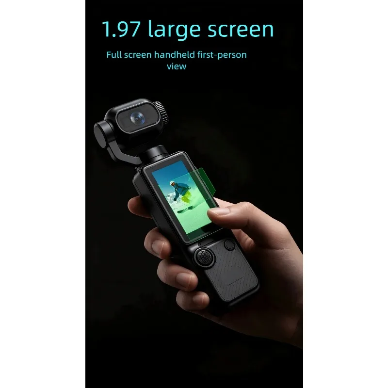 Handheld HD Camera 180 ° Auto Rotating Lens 1.97 
