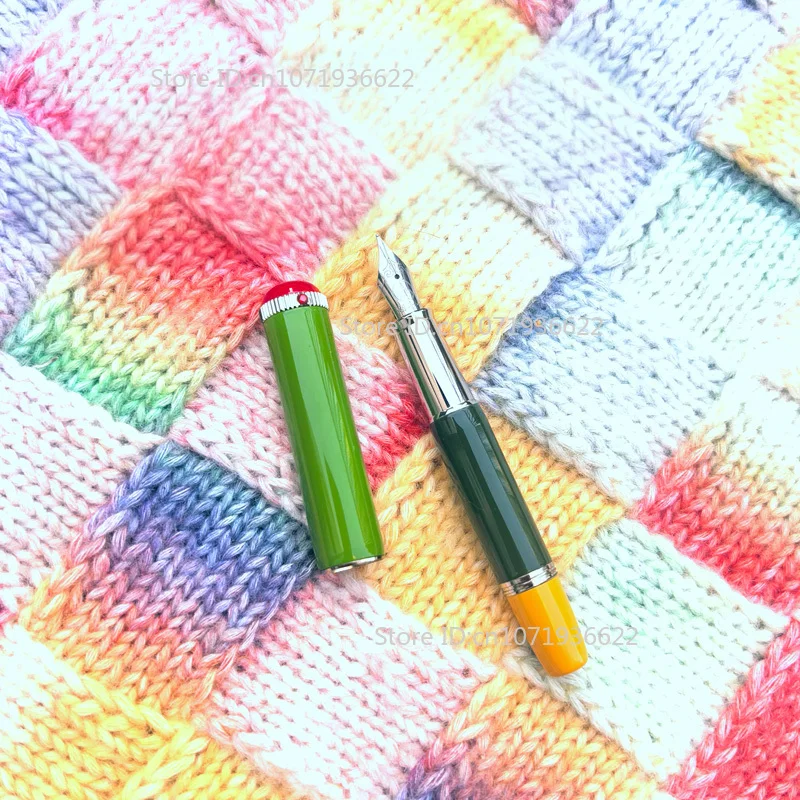 Nowy Hoohill Pico Wykwintny Piękny Mini Słodki Krótki Metalowy Pióro Wieczne EF/F/M Końcówka Do Pisania Artykuły Biurowe Prezent Dla Studenta — zdjęcie produktu 6