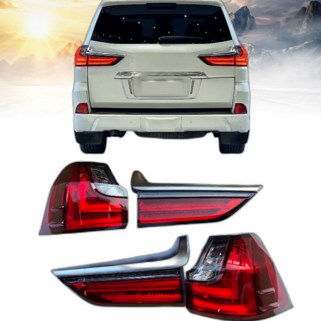 Hot Selling for  LX 570 Car Taillight Package Luxury SUV with Streamer Turns to 2017-2022 Best Price Genuine Auto Part