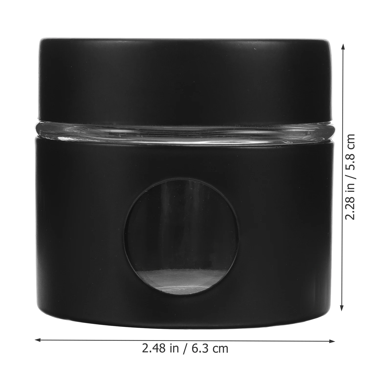 

Premium Stainless Steel Glass Tea Coffee Storage Jar Airtight Keeper Household Kitchen Canister Multi-Function