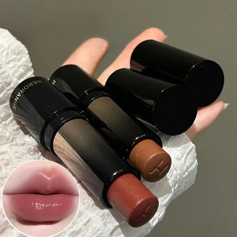 보습 솔리드 립글로스 소프트 립스틱 수분광택 보습밤 시어 틴트 샤인 & 글로우 피니쉬, 한국 메이크업