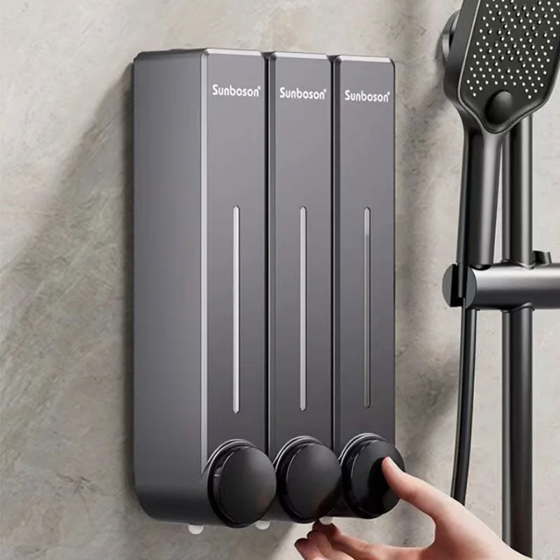 

Press Soap Dispenser Bathroom Shampoo Body Wash Container Sub-bottling Kitchen Hand Sanitizer Box Wall-mounted Dispenser