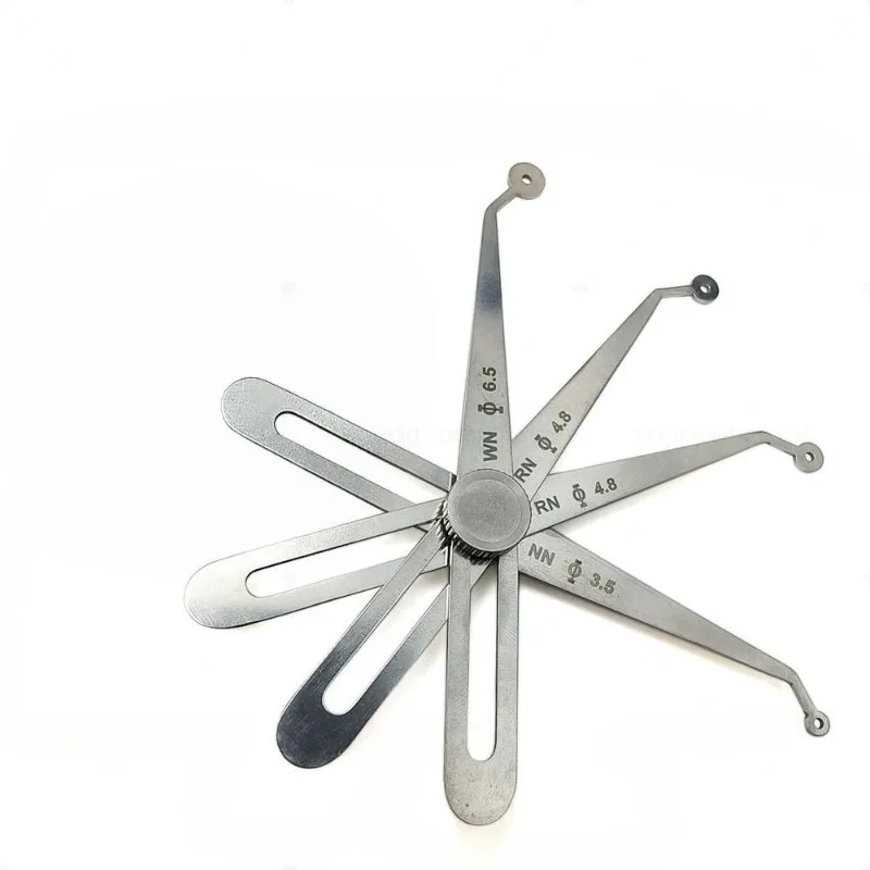 Lab Implant Calipers Adjustable Positioning Planning Ruler Interdental Measuring Ruler. Auxiliary Positioning Tool s