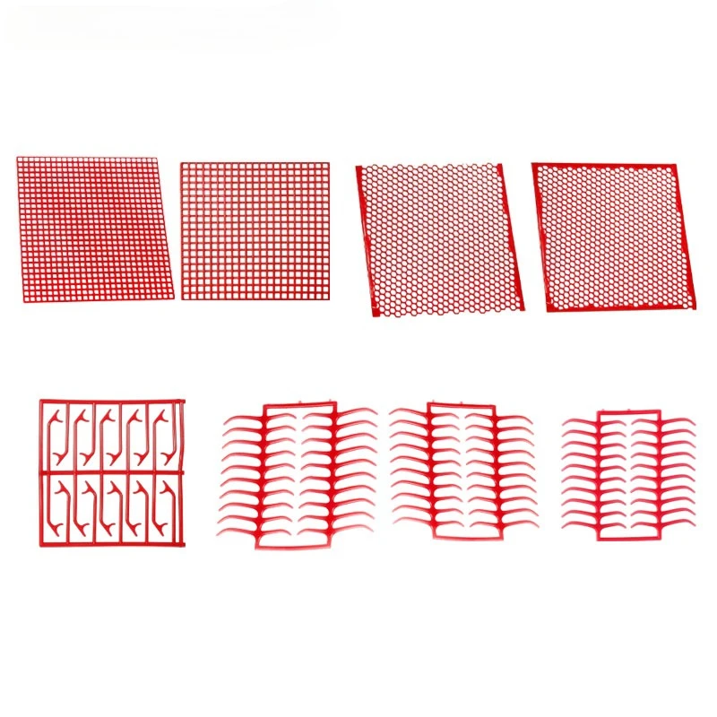 1Box Dental Lab Wax Mesh Square Grid Round Hole Shape Wax Sheet Dental Material For Cast Metal Partial Design Mesh Material