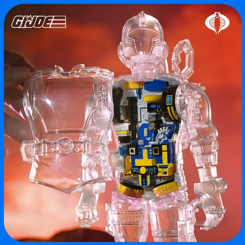 G.I. Joe BAT Battle Android Trooper 11 Zoll Roboter Actionfigur Bewegliche Gelenke Modellpuppe Sammlerstück Geschenk für Jungen Männer