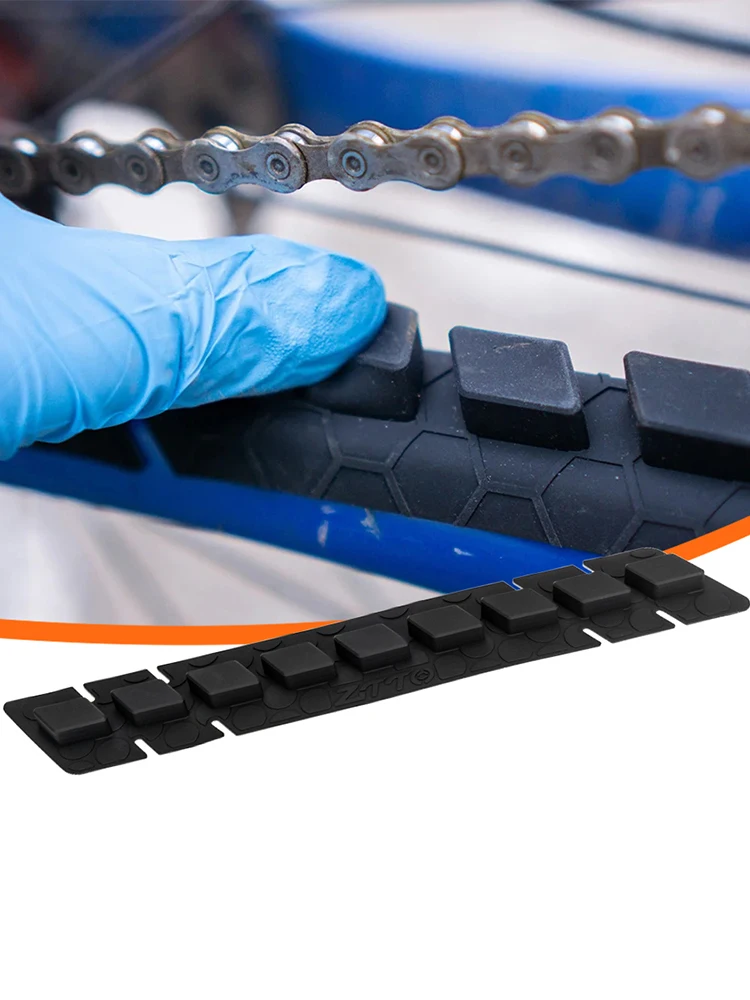 AliExpress NONE 1-5Pc 3D Silicone Bicycle Chainstay Protector Pad Chain Protection Sticker Bicycle Frame Chain Guard Tool For Road Mountain Bike