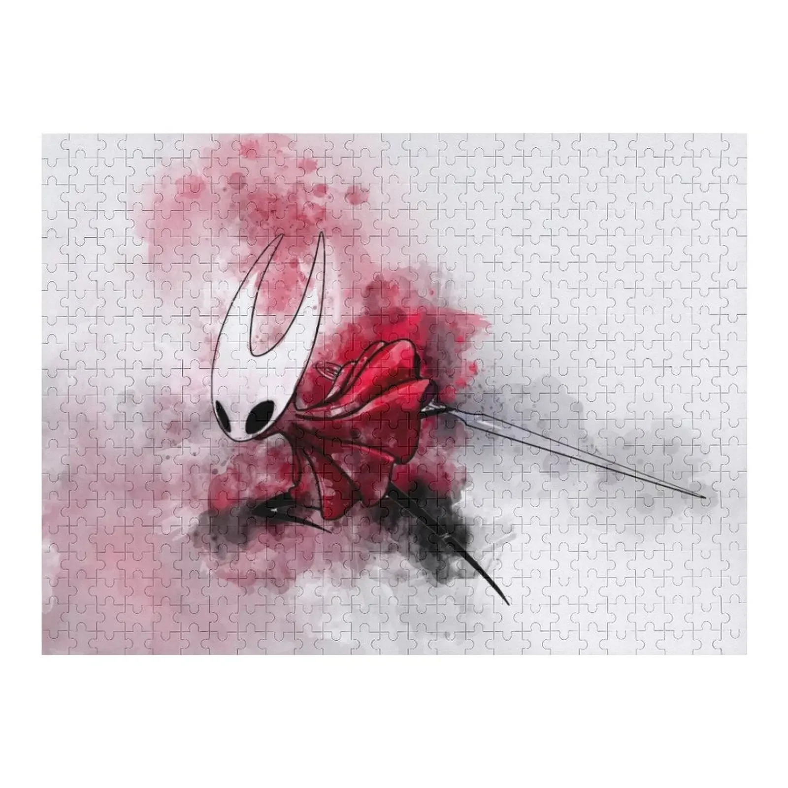 

Hollow Knight Silksong - Hornet painting Jigsaw Puzzle Personalised Name Personalized Name Puzzle