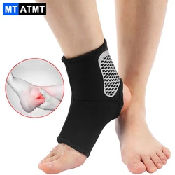 1Piece Anti-Sprain Ankle Support Brace Sleeve Barefoot Heel Foot Recovery Guard Pads to Support Stiff  and More Muscles Joints