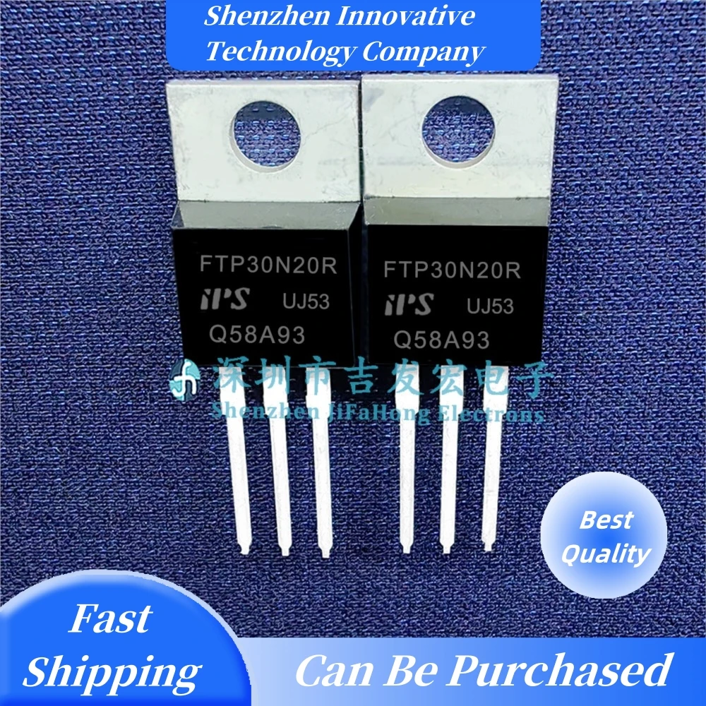 10PCS FTP30N20R  TO-220 MOS 30A 200V Best Quality   Fast Shipping In Stock