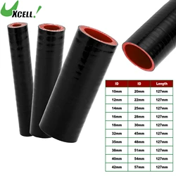 UXCELL Car Silicone Hose 10/12/14/16/18/20/22/25/28/30/32/35/38/40/42mm ID 127mm Long 0 Degree 4-Ply Reinforced High Temp