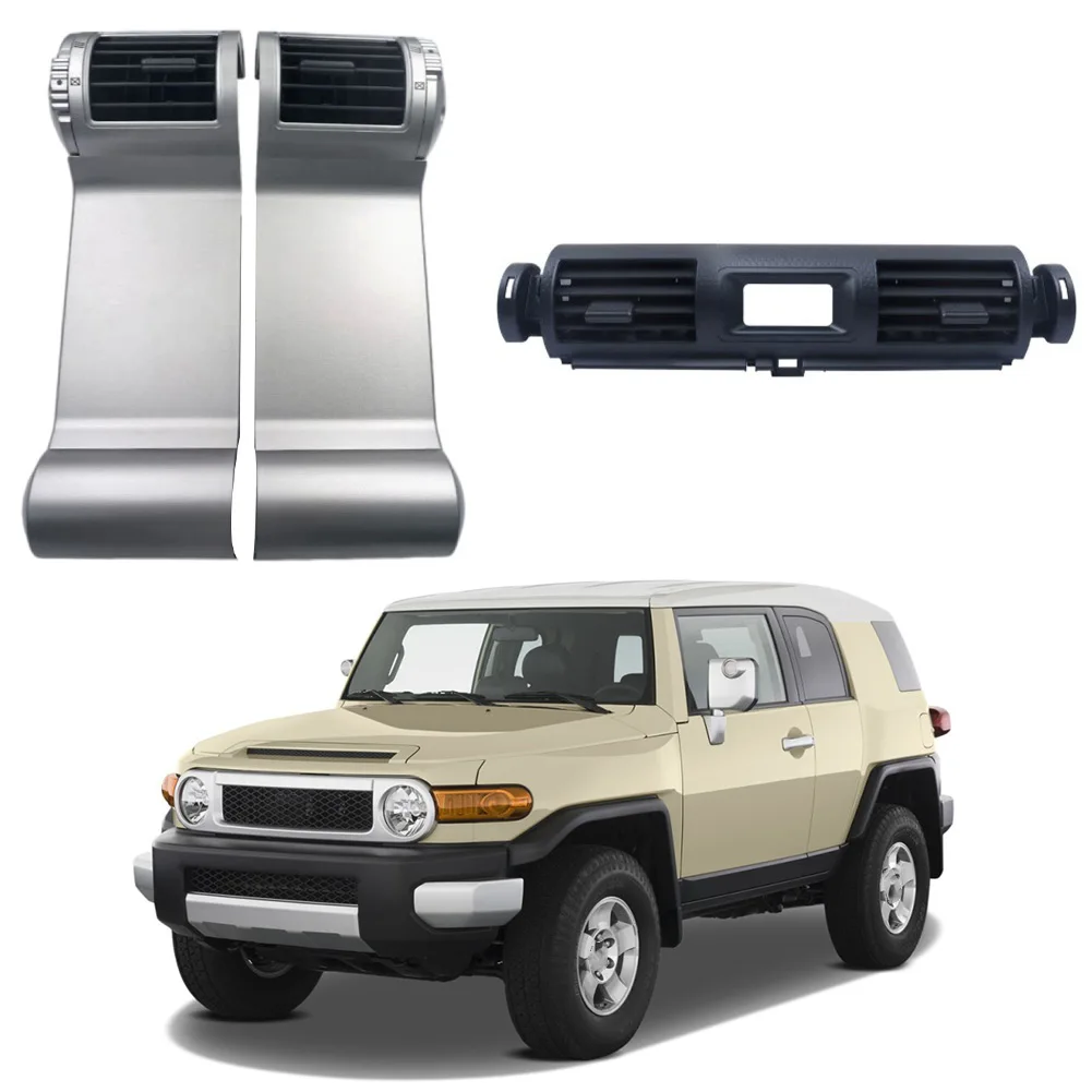Air Vent Register Panels (Center + Side Vents)  For Toyota For Cruiser 07–14