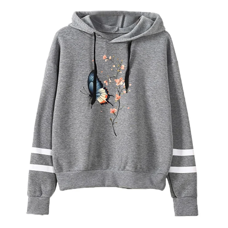 Damen-Sweatshirts, hochwertiger Kapuzenpullover mit langen Ärmeln, Damen, ganzjährig, lässig, Sport-Hoodies, Heim- und Outdoor-Komfort-Oberteile