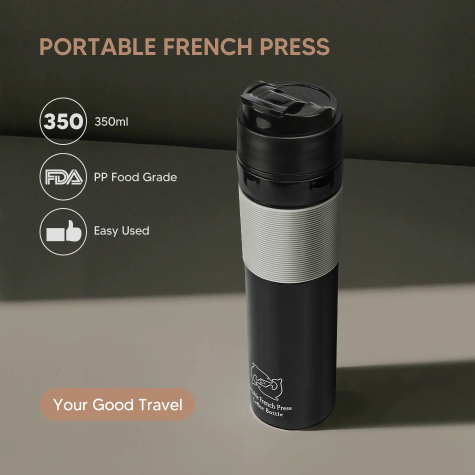 Imprensa Francesa Portátil Isolada Cafeteira, Caneca De Viagem, Grupo Premium Será Melhor, Original, ICafilas