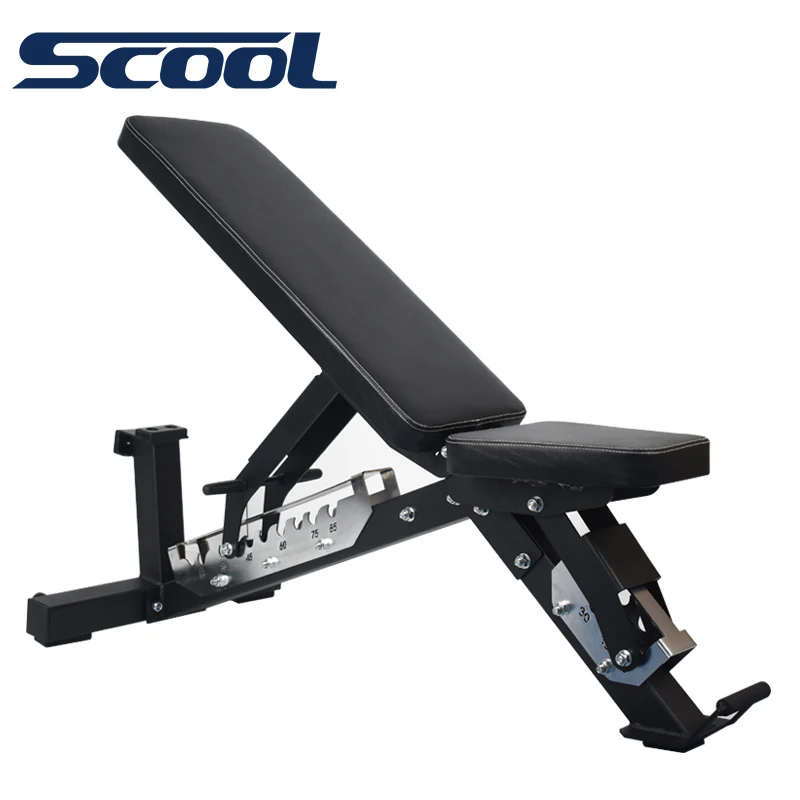 Commercial home adjustable dumbbell stool abdominal muscle board bench press stool bird training bench weight bench