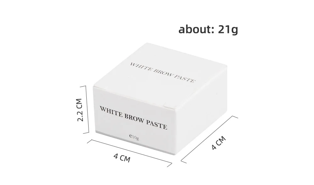 Weiß/Rosa Tattoo Brow Paste Microblading Augenbraue Marker Permanent Make-Up Mapping Paste Stirn Lip Form Werkzeug PMU Zubehör Versorgung – Detail 6