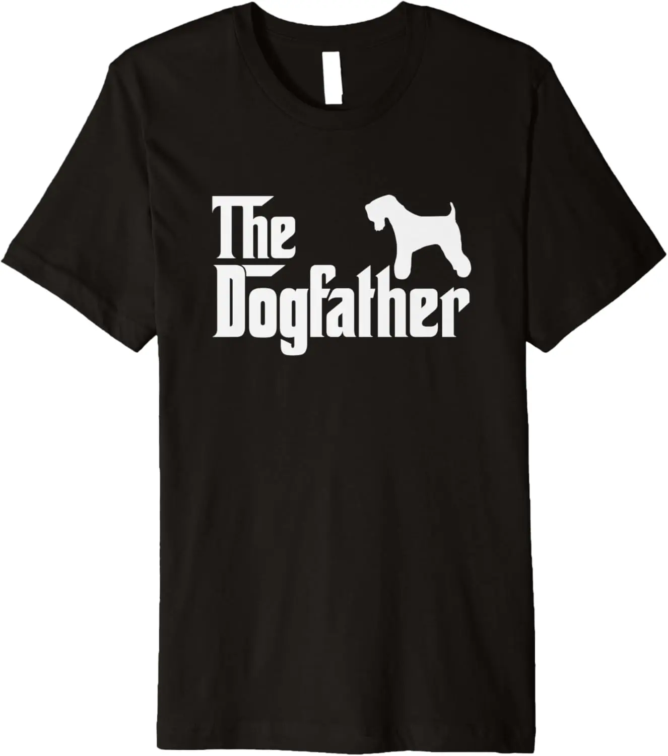 soft coated wheaten terrier DogFather Funny Dog Dad Premium T-Shirt